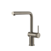 Robinet de cuisine moleté Gessi Inedito avec bec pivotant 60471